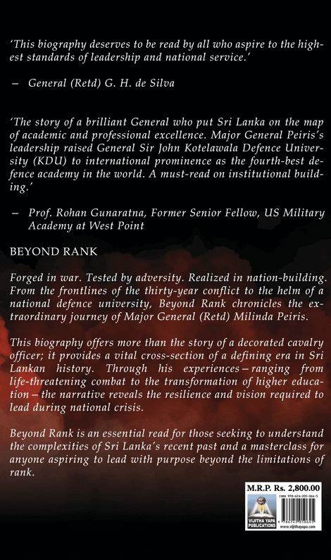 Beyond Rank: back cover